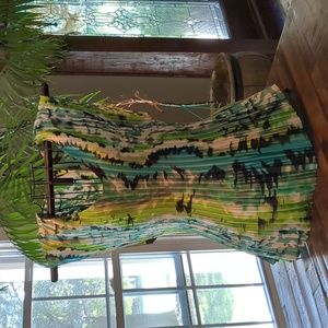 Crepe sleeveless top